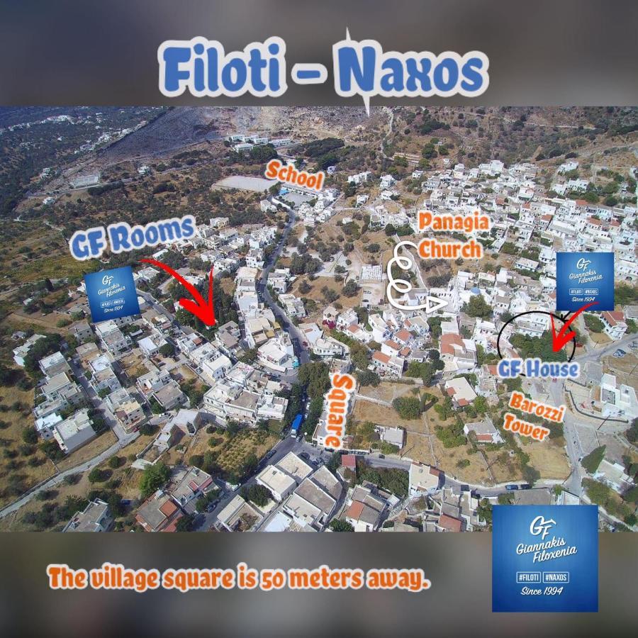 الشقق الفندقية Filótionفي  Giannakis Filoxenia المظهر الخارجي الصورة